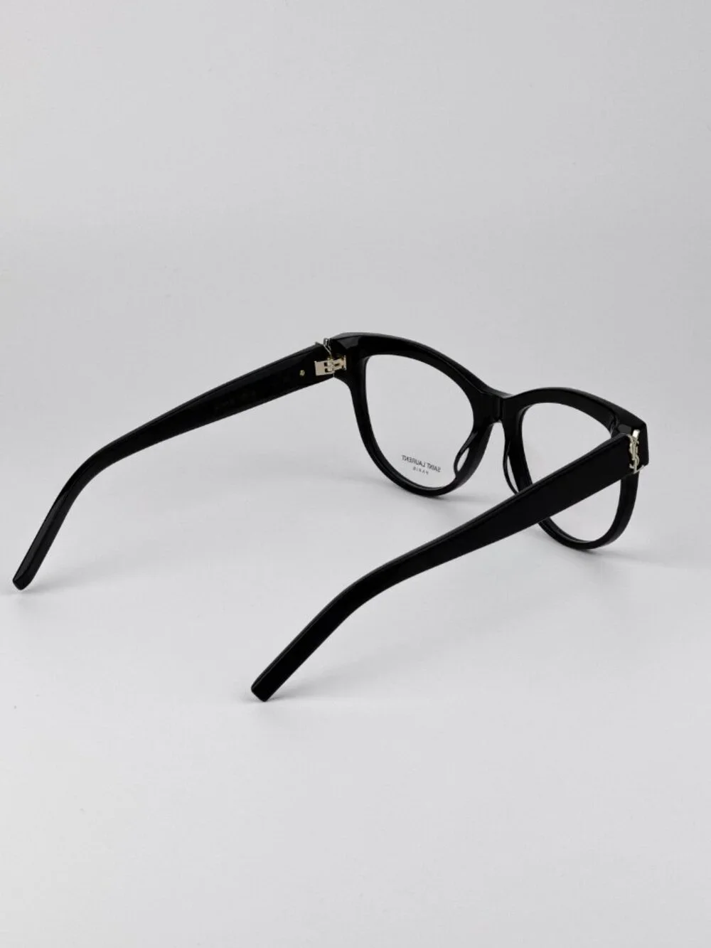 Saint Laurent Women’s Eyeglasses Black Cat Eye SLM108 002 NEW AUTHENTIC